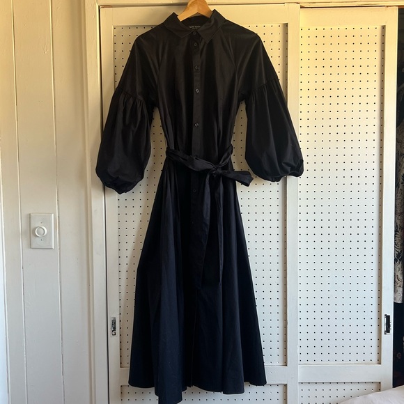 Kate Spade Poplin Midi Dress - Picture 2 of 4